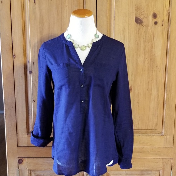 Old Navy linen shirt - Picture 1 of 4